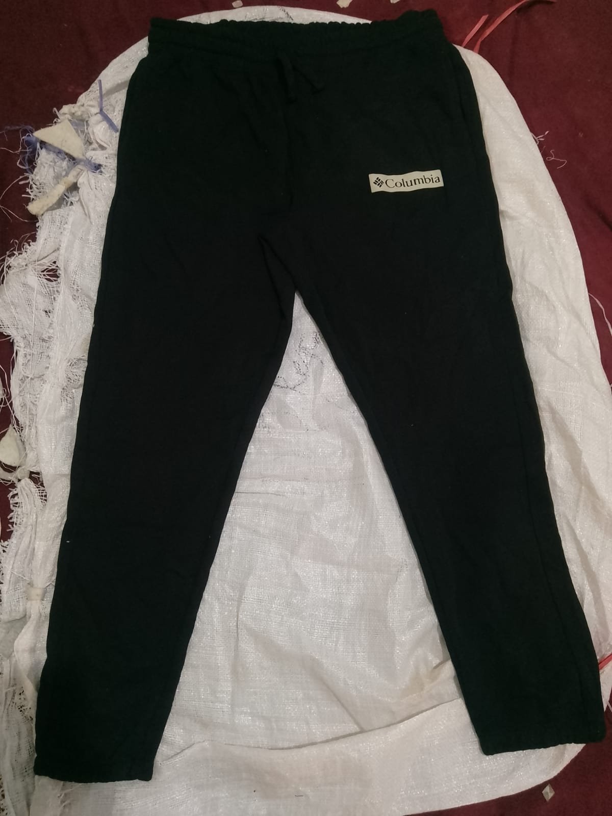 COLUMBIA MEN SOFT FLEECE ELASTIC WAISTBAND JOGGING PANTS
