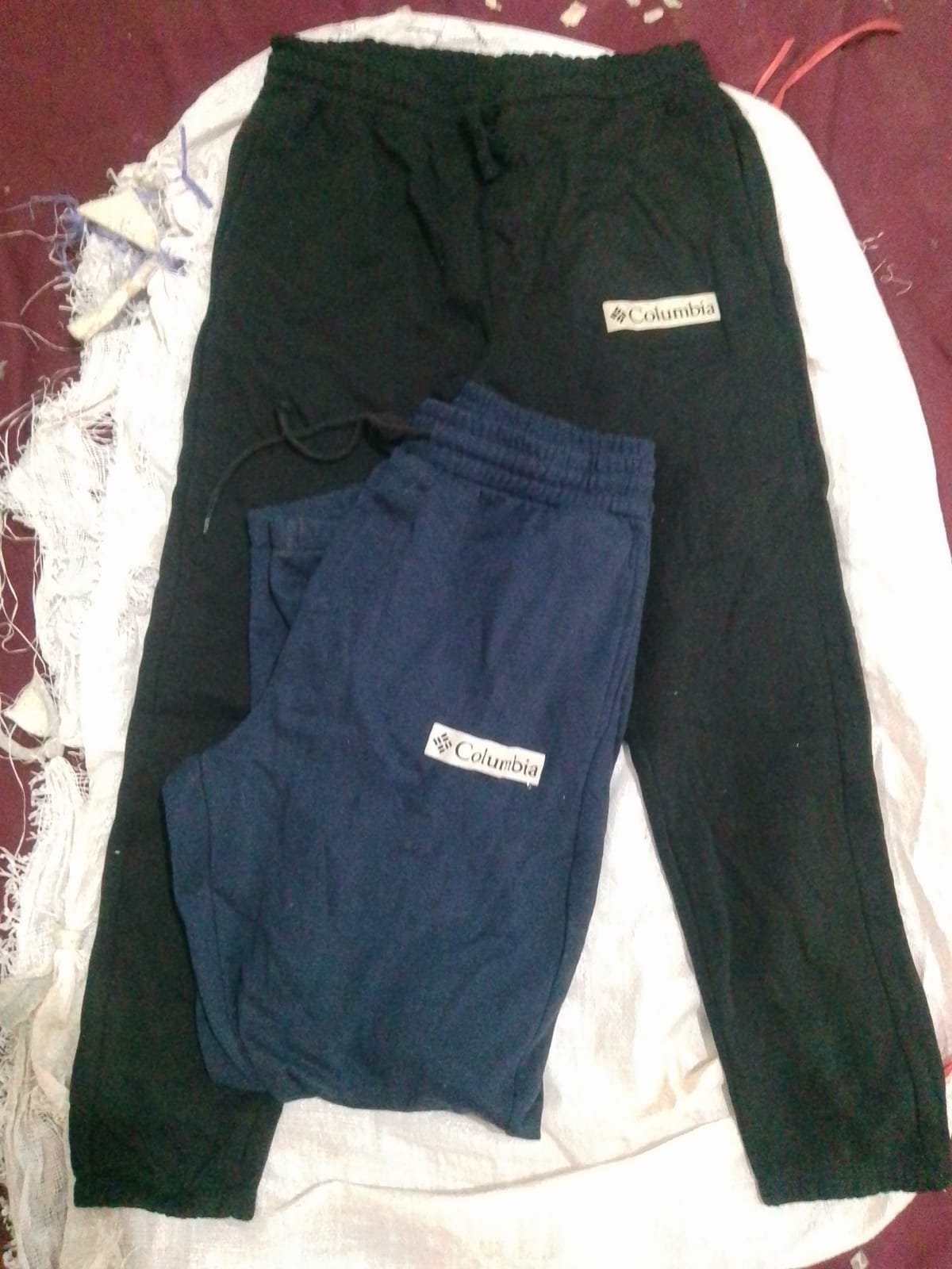 COLUMBIA MEN SOFT FLEECE ELASTIC WAISTBAND JOGGING PANTS — Colours available