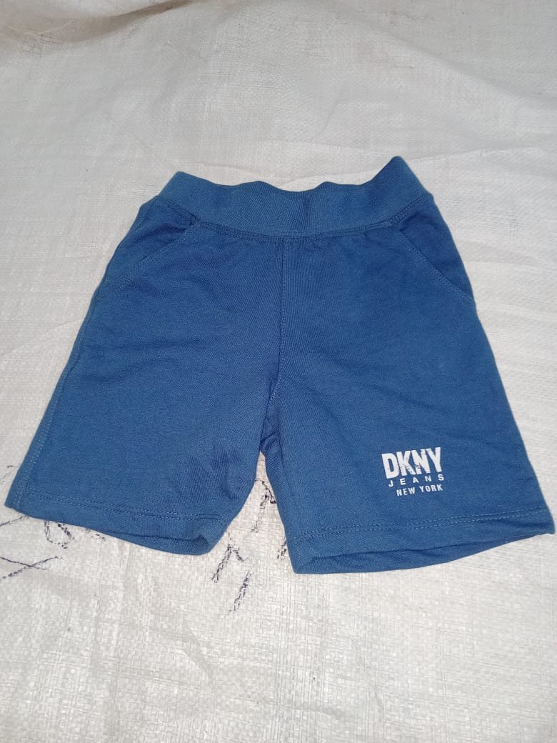 DKNY BOYS CLASSIC FRENCH TERRY ELASTIC WAISTBAND SHORTS
