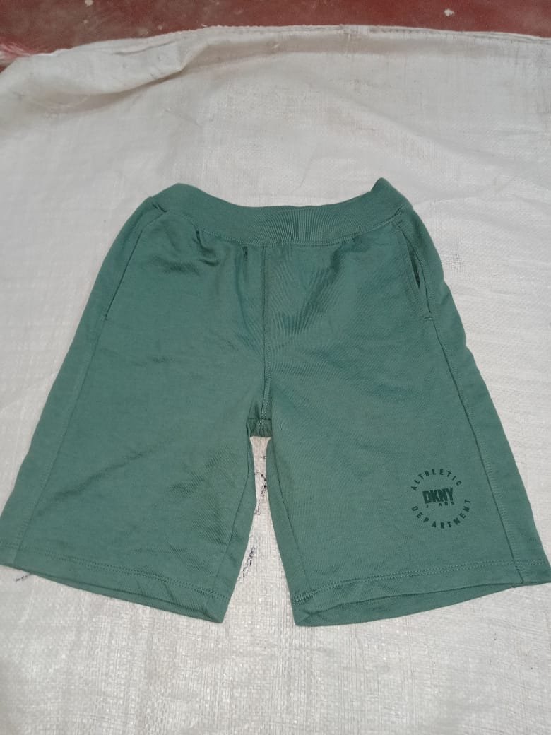 DKNY BOYS CLASSIC FRENCH TERRY ELASTIC WAISTBAND SHORTS