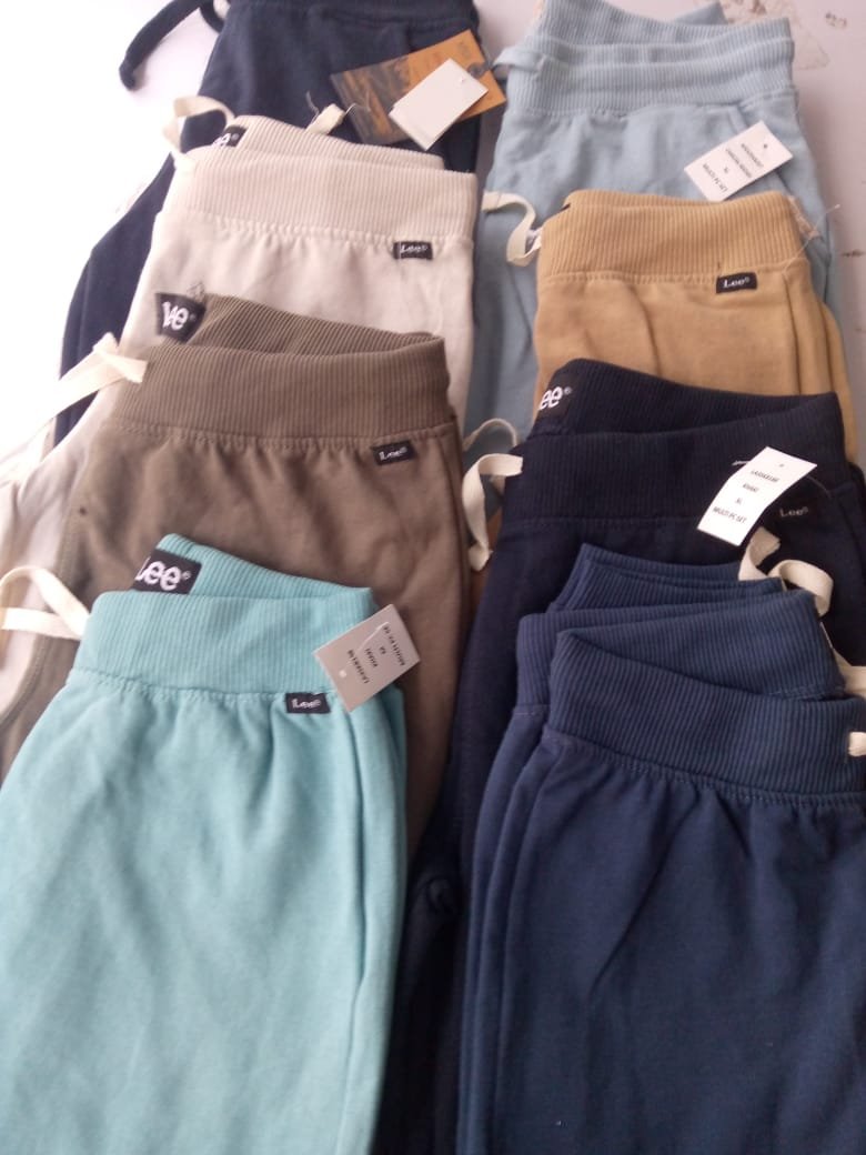 LEE KIDS BOYS SOFT FLEECE ELASTIC WAISTBAND JOGGING PANTS — Colours available