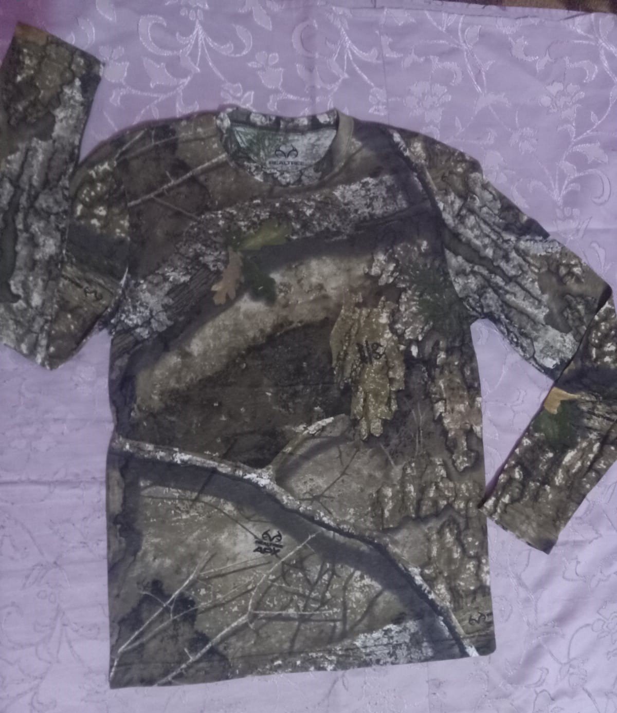 MOSSY OAK / REALTREE / BELL RANGERS MEN CLASSIC JERSEY ROUND NECK HALF & FULL SLEEVED JUNGLE PRINT T-SHIRTS