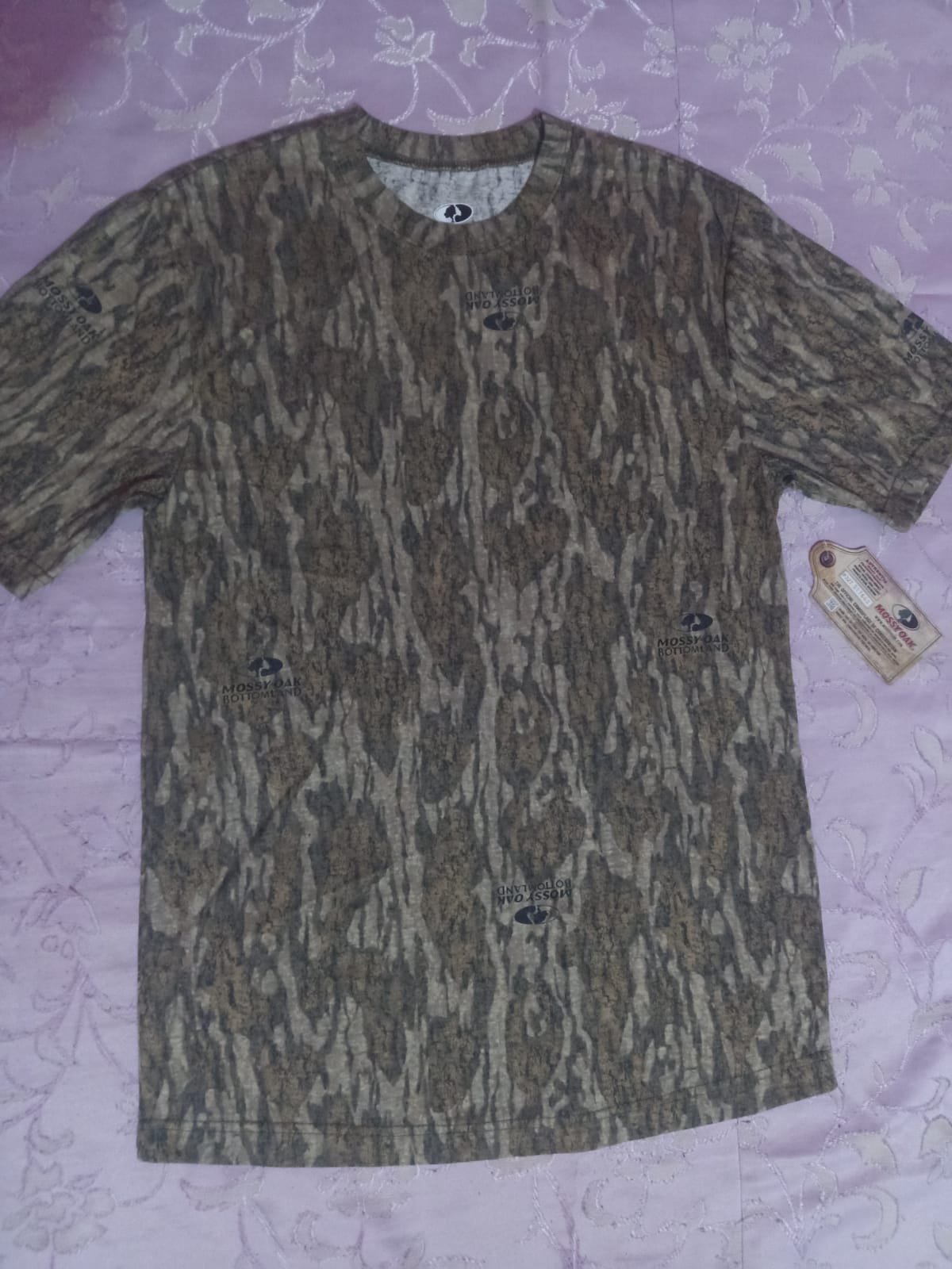 MOSSY OAK / REALTREE / BELL RANGERS MEN CLASSIC JERSEY ROUND NECK HALF & FULL SLEEVED JUNGLE PRINT T-SHIRTS