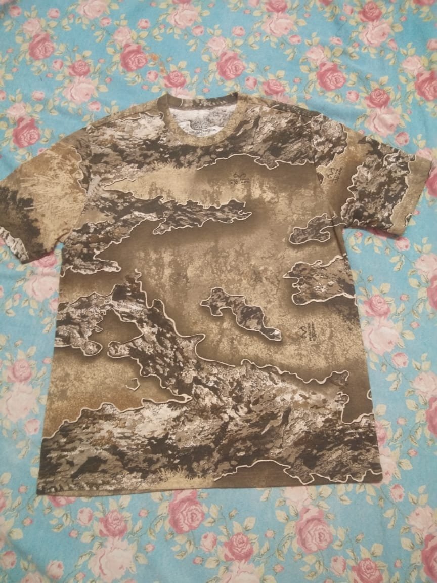 MOSSY OAK / REALTREE / BELL RANGERS MEN CLASSIC JERSEY ROUND NECK HALF & FULL SLEEVED JUNGLE PRINT T-SHIRTS