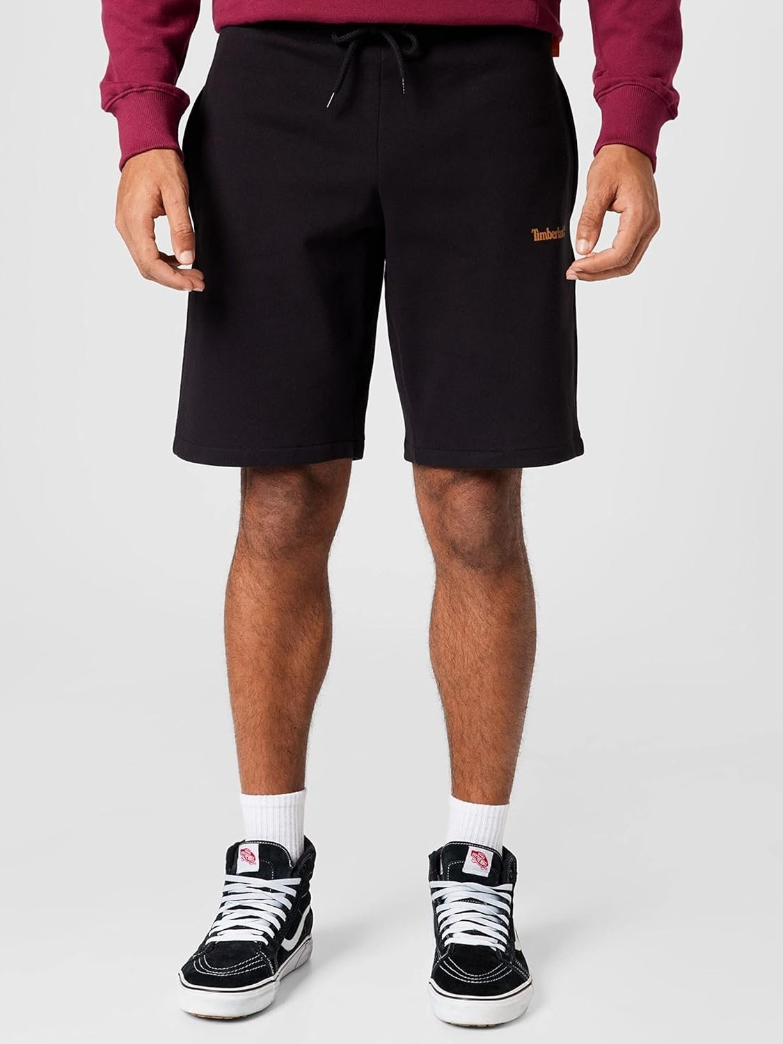 TIMBERLAND MEN SOFT FLEECE ELASTIC WAISTBAND SHORTS