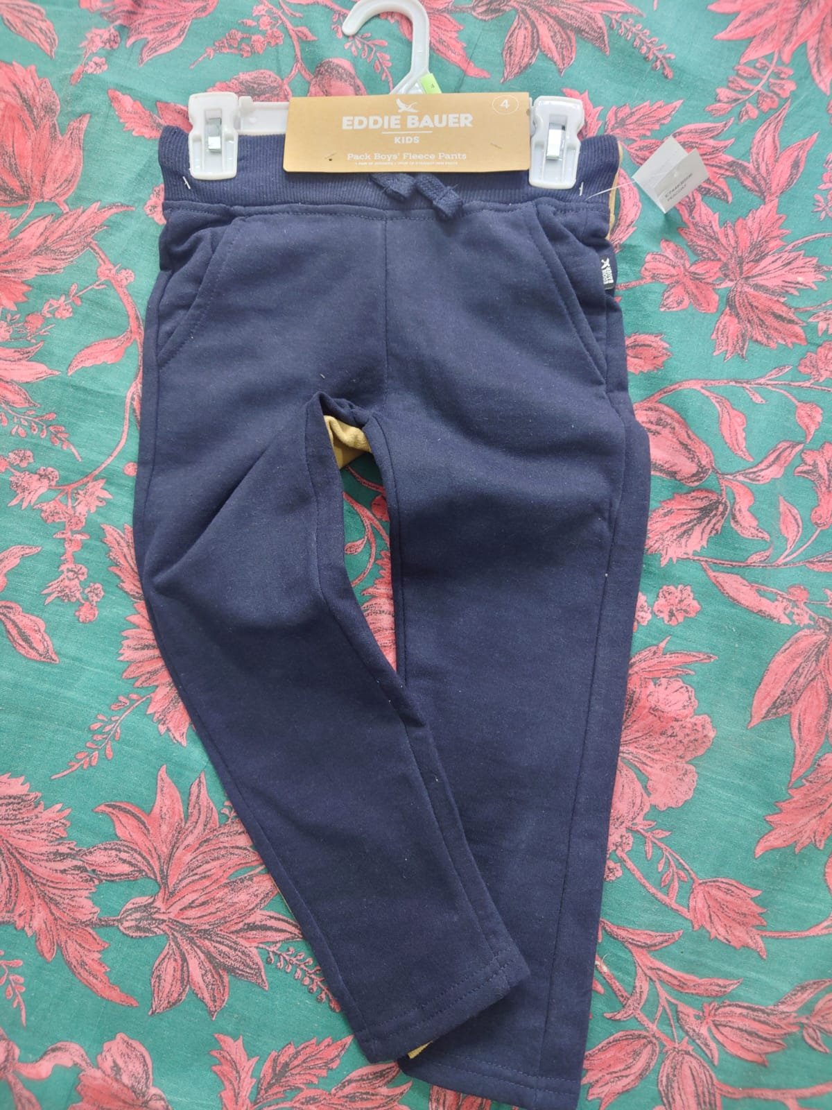 WEATHERPROOF / EDDIE BAUER BOYS SOFT FLEECE ELASTIC WAISTBAND JOGGING PANTS