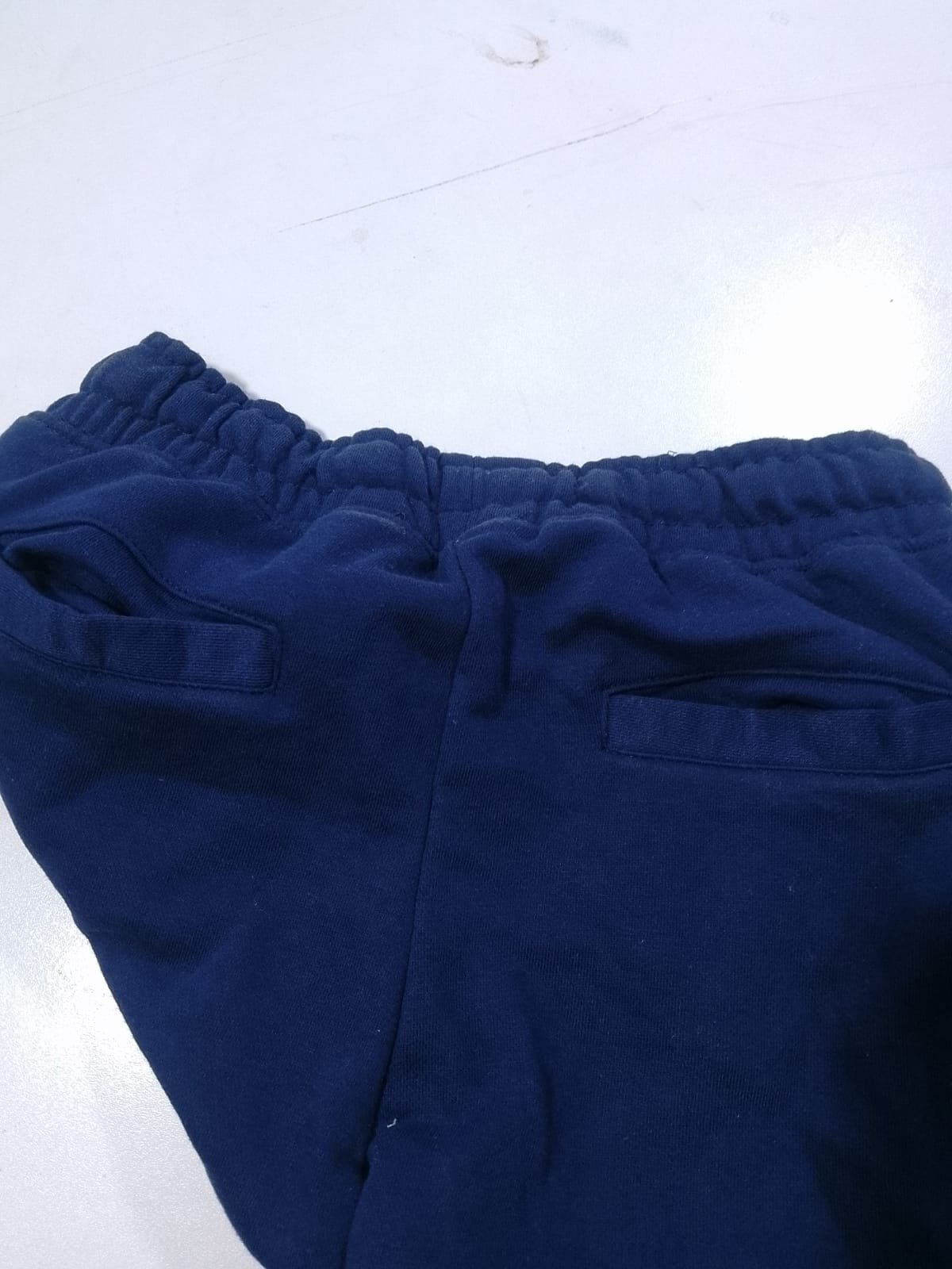 ZARA LADIES SOFT TERRY ELASTIC WAISTBAND STYLISH JOGGING PANTS — Back pocket