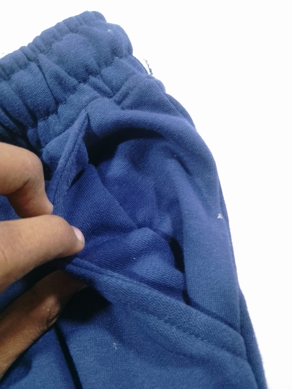 ZARA LADIES SOFT TERRY ELASTIC WAISTBAND STYLISH JOGGING PANTS — Side pocket